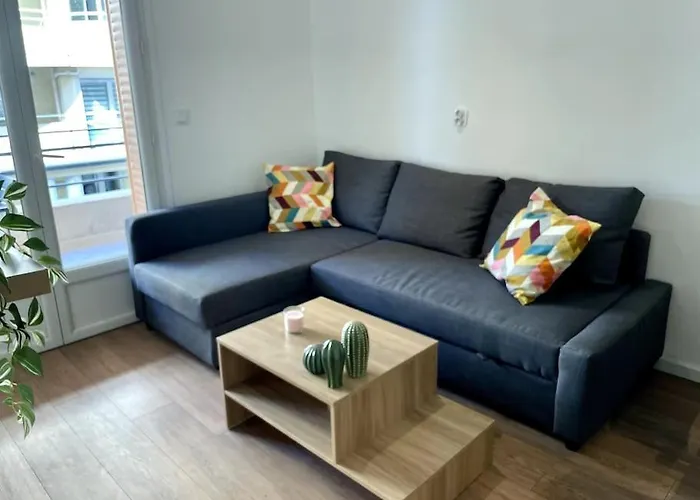 Superbe 2p Climatisé - Plages à Pieds Appartamento